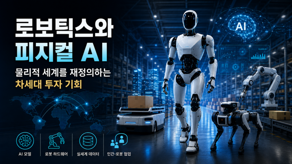 로보틱스와 피지컬 AI: 물리적 세계를 재정의하는 차세대 투자 기회