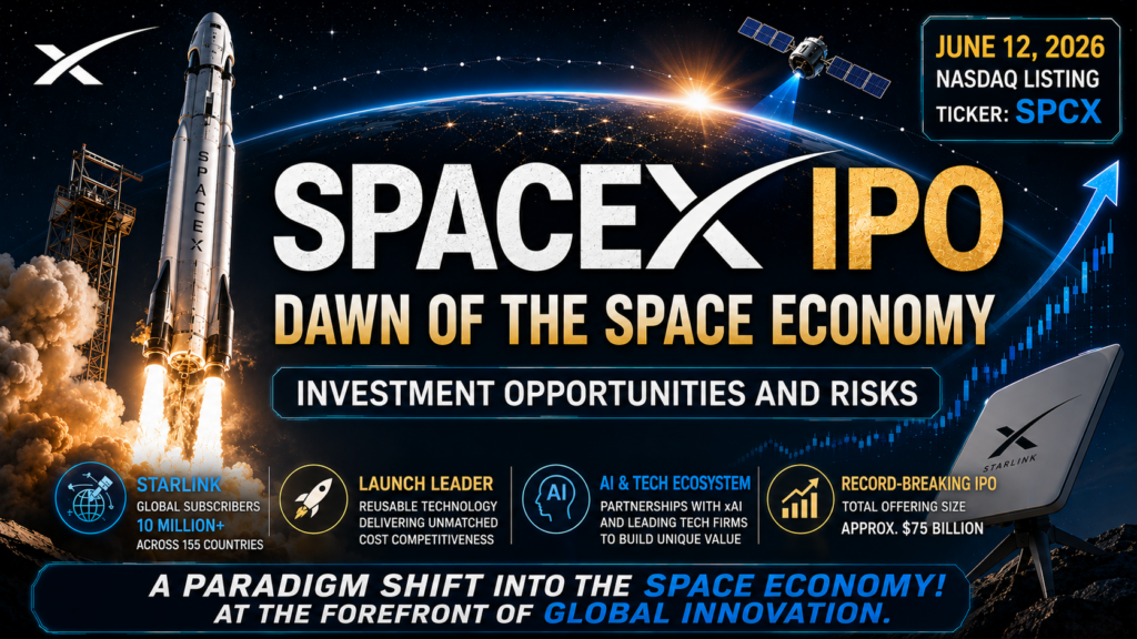 SpaceX IPO – The Dawn of the Space Economy Era: Opportunities and Risks from an Investment Perspective